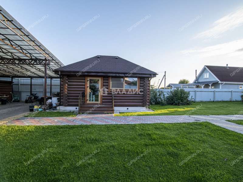 дом на улице Ветеранов деревня Бурцево