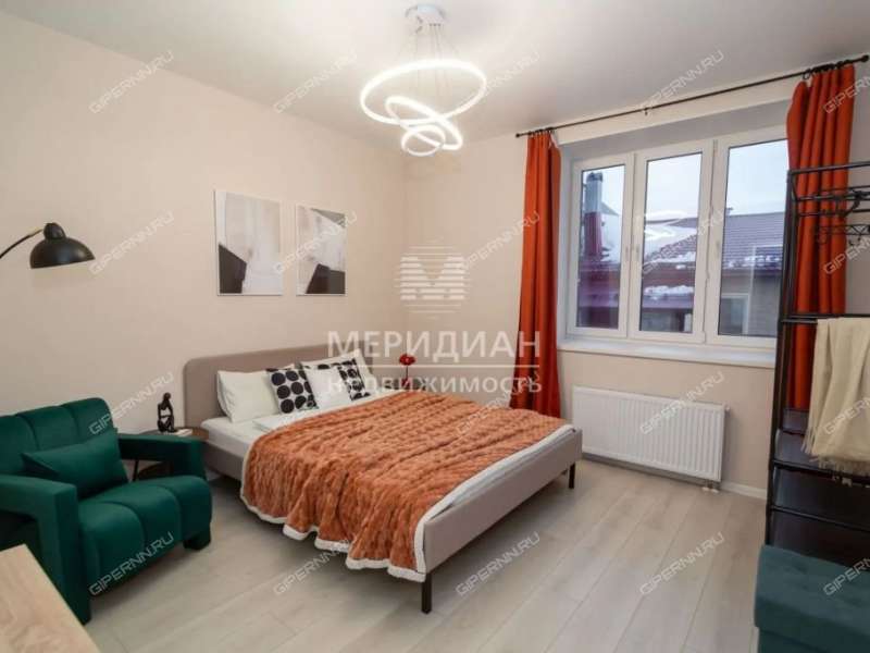 двухкомнатная квартира на 1-й Оранжерейной улице дом 24А